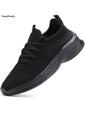 Women's Slip-On Mesh Tennis Sneakers Comfortable Walking Gym Shoes